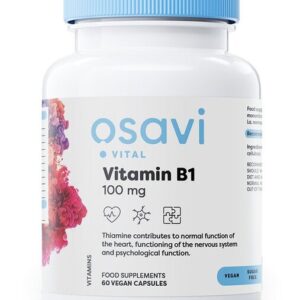 Osavi Vitamin B1, 100mg - 60 vegan caps