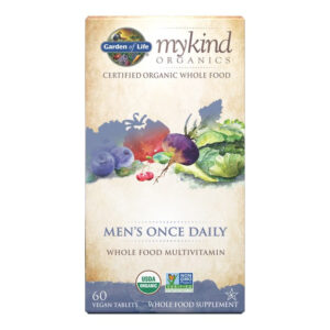 Garden of Life Mykind Organics Men's Once Daily - 60 vegan tabs