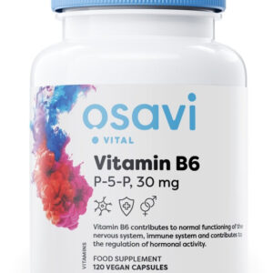 Osavi Vitamin B6 - P-5-P, 30 mg - 120 vegan caps