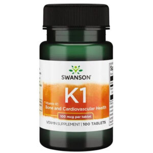 Swanson Vitamin K1, 100mcg - 100 tabs