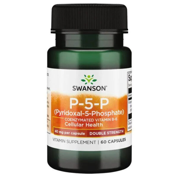 Swanson P-5-P (Pyridoxal-5-Phosphate), 40mg - 60 caps