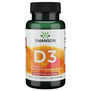 Swanson Vitamin D3, 400 IU - 250 caps