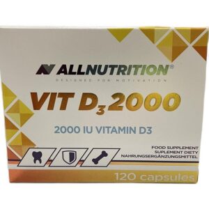 Allnutrition Vit D3 2000, 2000 IU 120 caps