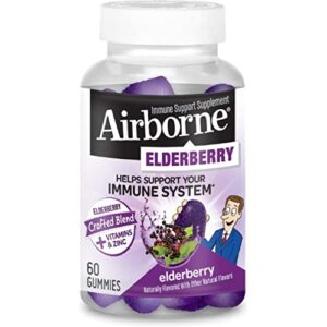 AIRBORNE ELDERBERRY, 60 GUMMIES