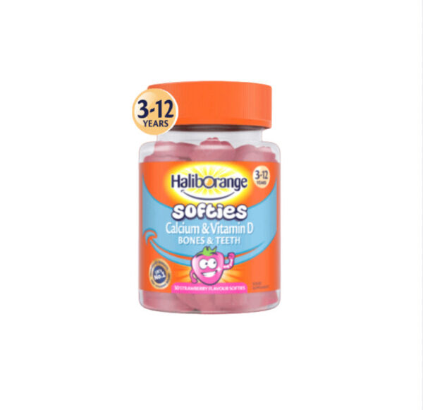 HALIBORANGE SOFTIES CALCIUM & VITAMIN D