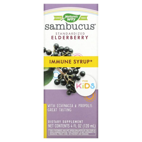 NATURE?S WAY SAMBUCUS IMMUNE SYRUP FOR KIDS