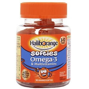 HALIBORANGE SOFTIES OMEGA-3 & MULTIVITAMINS