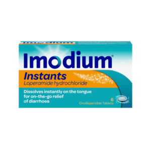 IMODIUM INSTANTS - 6 ORODISPERSIBLE TABLETS