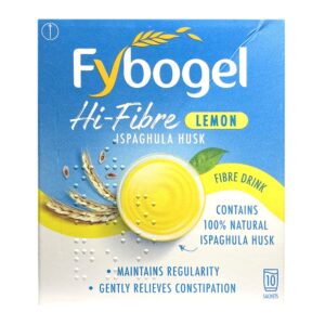 FYBOGEL LEMON ISPAGHULA HUSK, 10 SACHETS