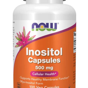 NOW INOSITOL CAPSULES 500MG