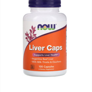 NOW LIVER CAPS, 100 CAPSULES