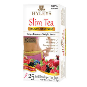 HYLEYS SLIM TEA 5 FLAVOR ASSORTMENT