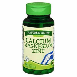 NATURE?S TRUTH CALCIUM MAGNESIUM ZINC