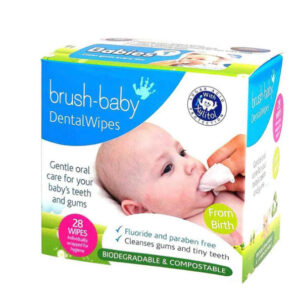 BRUSH-BABY DENTALWIPES