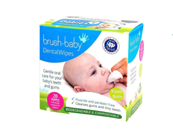 BRUSH-BABY DENTALWIPES