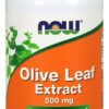 NOW OLIVE LEAF EXTRACT 500MG, 60 VEG. CAPSULES