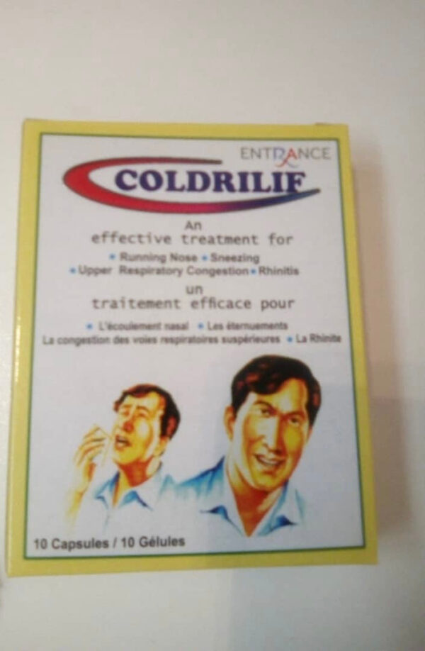 COLDRILIF, 10 CAPSULES