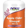 NOW APPLE CIDER VINEGAR 450MG, 180 VEG CAPSULES