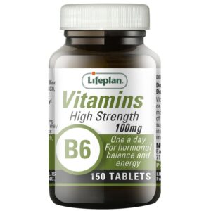 LIFEPLAN VITAMIN B6 100MG, 150 TABLETS