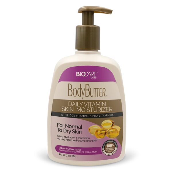 BIOCARE LABS BODY BUTTER DAILY VITAMIN SKIN MOISTURIZER
