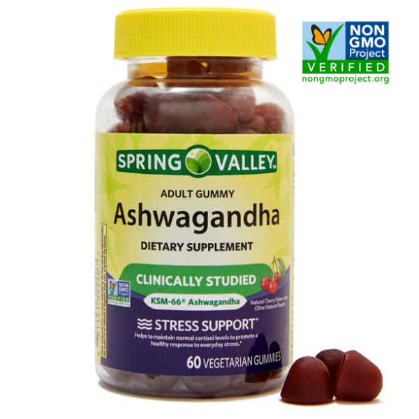 SPRING VALLEY ASHWAGANDHA, 60 GUMMIES