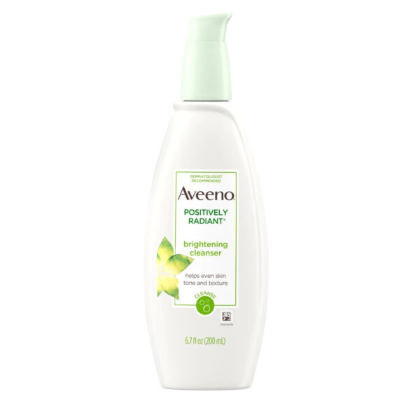 AVEENO POSITIVELY RADIANT BRIGHTENING CLEANSER