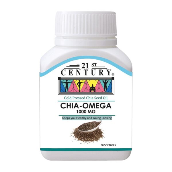 21ST CENTURY CHIA-OMEGA 1000MG