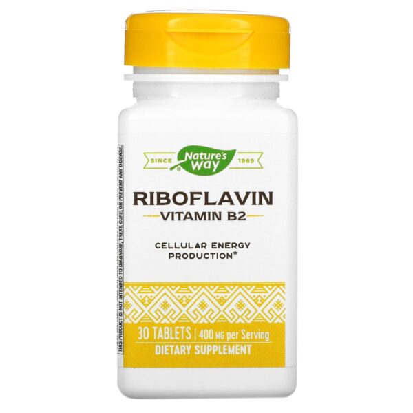 NATURE?S WAY RIBOFLAVIN VITAMIN B2
