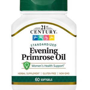21ST CENTURY EVENING PRIMROSE OIL, 60 SOFTGELS