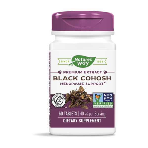 NATURE?S WAY BLACK COHOSH, 60 TABLETS