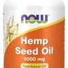 NOW HEMP SEED OIL 1000MG, 120 SOFTGELS