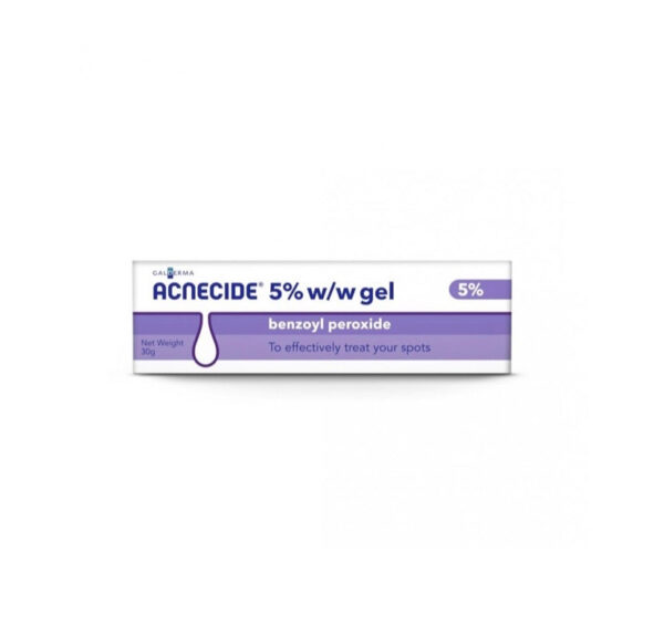 ACNECIDE 5% GEL BENZOYL PEROXIDE 30G