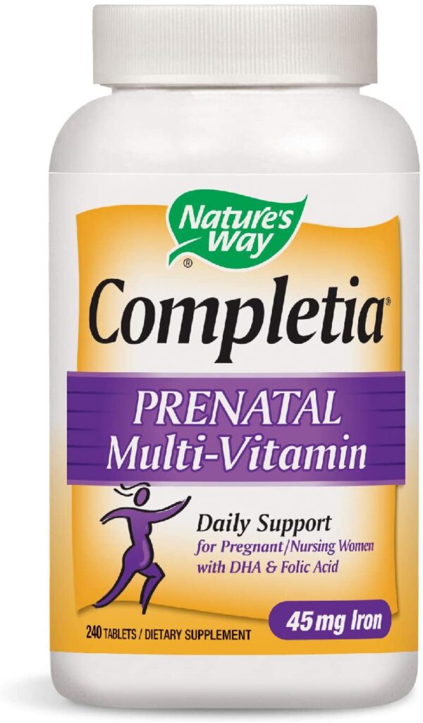 NATURE?S WAY COMPLETIA PRENATAL MULTI-VITAMIN DAILY SUPPORT