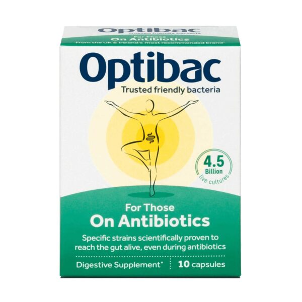 OPTIBAC PROBIOTICS FOR THOSE ON ANTIBIOTICS