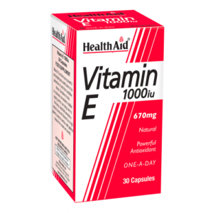 HEALTHAID VITAMIN E 1000IU