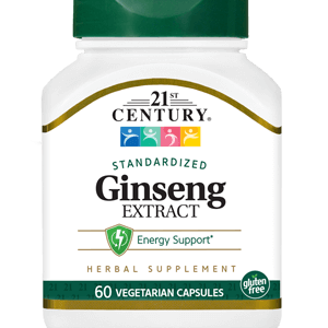21ST CENTURY GINSENG EXTRACT - 60 CAPSULES