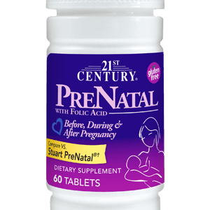 21ST CENTURY PRENATAL - 60 TABLETS