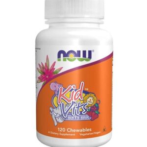 NOW KID VITS BERRY BLAST, 120 CHEWABLES
