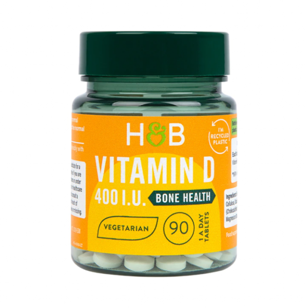 HOLLAND & BARRETT VITAMIN D 400 I.U. 90 TABLETS