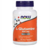 NOW L-GLUTAMINE 500MG, 120 VEG CAPSULES