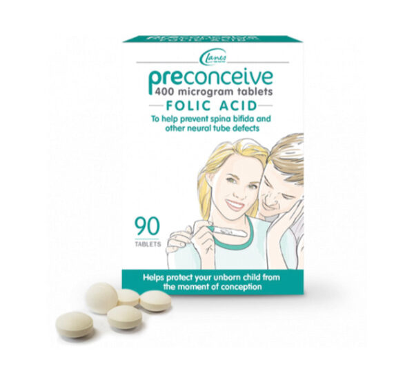 LANES HEALTH PRECONCEIVE FOLIC ACID