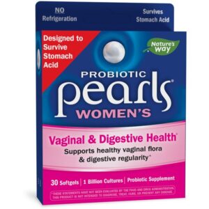NATURE?S WAY PROBIOTIC PEARLS WOMEN?S VAGINAL & DIGESTIVE HEALTH