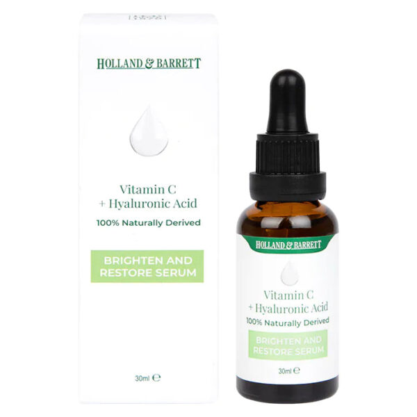 HOLLAND & BARRETT VITAMIN C + HYALURONIC ACID 30ML
