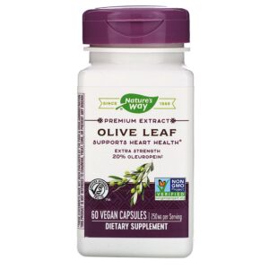 NATURE?S WAY OLIVE LEAF, 60 VEGAN CAPSULES