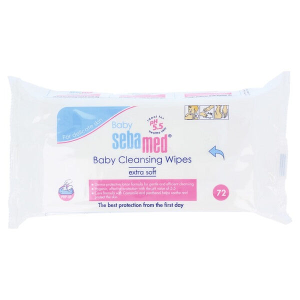SEBAMED BABY CLEANSING WIPES EXTRA SOFT