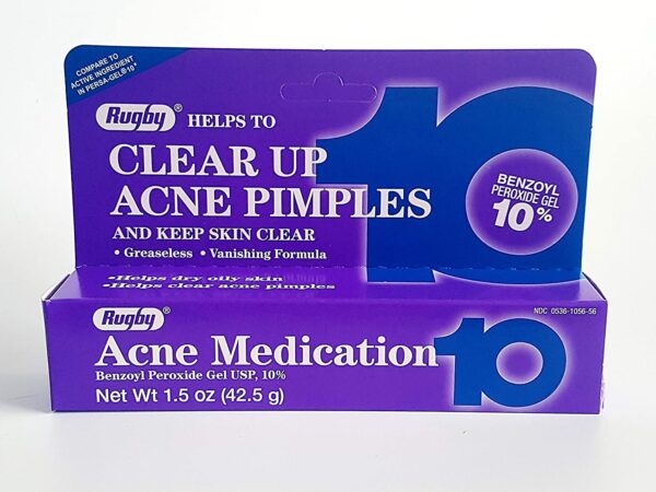 RUGBY ACNE MEDICATION 10%