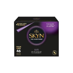 SKYN ELITE NON-LATEX LUBRICATED CONDOMS