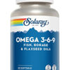 SOLARAY OMEGA 3-6-9, 60 SOFTGELS