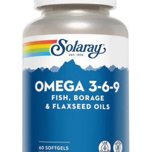 SOLARAY OMEGA 3-6-9, 60 SOFTGELS