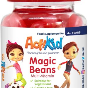 ACTIKID MAGIC BEANS RASPBERRY FLAVOUR 45